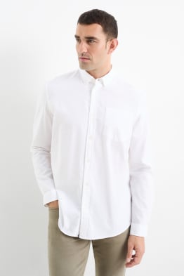 Overhemd - regular fit - button down