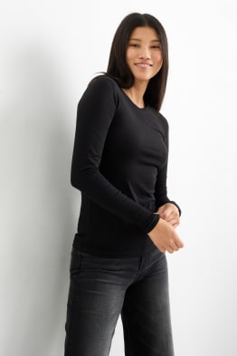Maglia a maniche lunghe basic