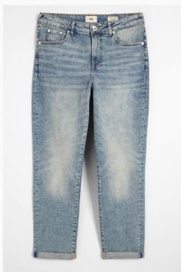 Boyfriend jeans - vita media