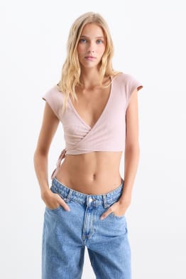 Camiseta crop