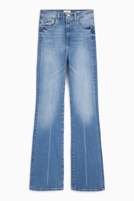 Flared jeans - high waist - LYCRA®