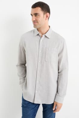 Chemises hommes a manches longues nouvelle collection C A