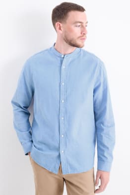 Camisas de cuello mao en varios colores C A