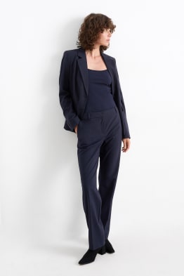 Pantalón de oficina - mid waist - straight fit - Mix & Match
