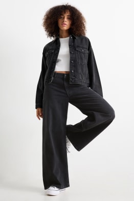 Jeans a gamba larga - vita bassa