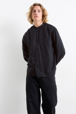 Camisas cuello mao hombre c&a shop