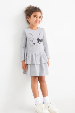 Paquet de 3 - unicorn i i conill - vestit