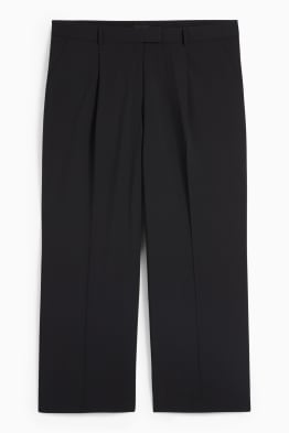 Pantalon - high waist - wide leg