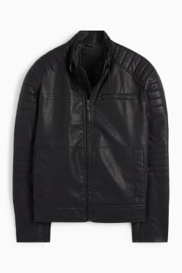 Cazadora biker - polipiel