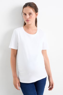 Set van 2 - zwangerschaps-T-shirt