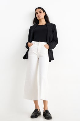 Wide leg jeans - talie medie