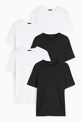 Set van 5 - T-shirt - regular fit
