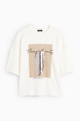 T-Shirt - Glanz-Effekt