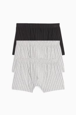 Lot de 3 - boxers - à rayures