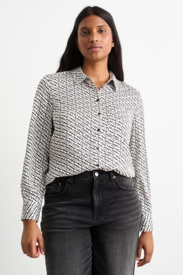 Camisa blanca mujer c&a shop
