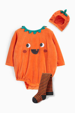 Citrouille - tenue pour bébé - 3 pièces