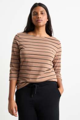 Camisetas de manga larga para mujer C A