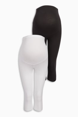 Lot de 2 - leggings capri basiques