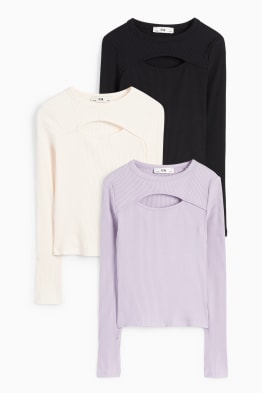 Set van 3 - longsleeve