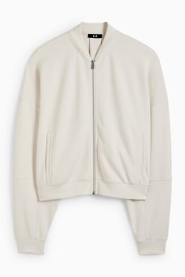 Zip-through sweatshirt