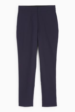 Stoffhose - Mid Waist - Slim Fit