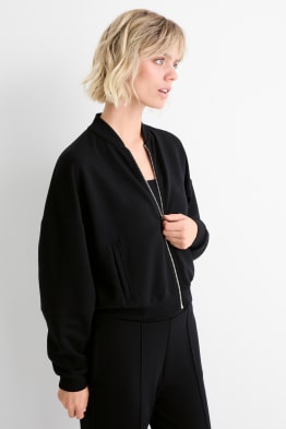 Zip-through sweatshirt