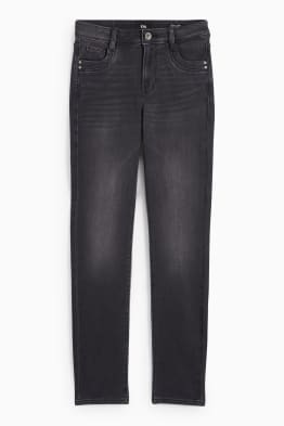 Slim jeans - talie medie - jog denim