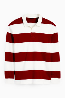 Heren polo lange mouw c&a outlet
