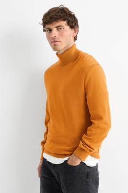 Pull col roulé homme c&a on sale