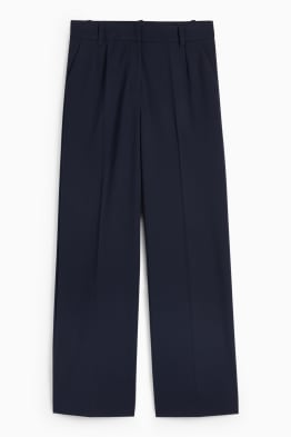 Business-Hose - High Waist - Wide Leg