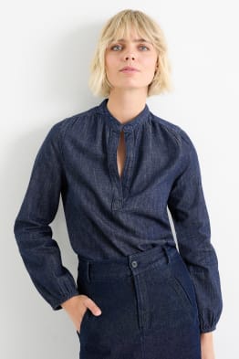 Camisas denim en varios colores y disenos C A tienda online