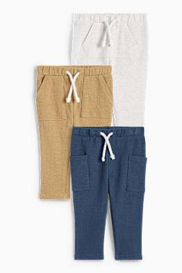 Confezione da 3 - pantaloni sportivi neonati