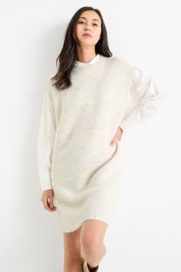 Robes maille pour femme a shopper en ligne a prix minis I C A