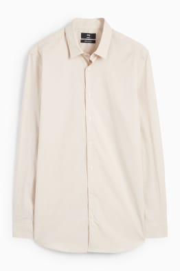 Businesshemd - Slim Fit - Kent - gepunktet