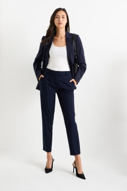 Pantalon de bureau - mid waist - slim fit
