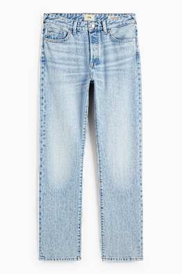 Vintage straight jeans - talie înaltă