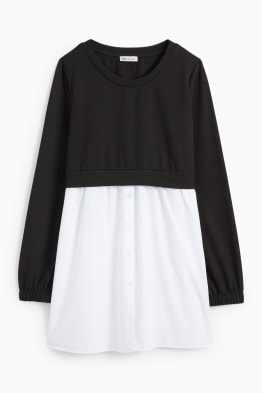 Nursing sweatshirt - 2-in-1 look