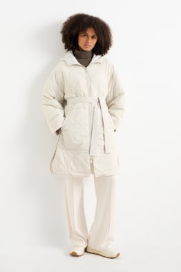 Parka réversible avec capuche