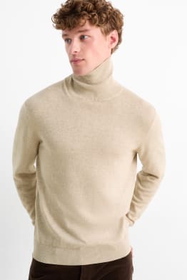 Pull col roule dans plusieurs couleurs et tailles E Shop C A