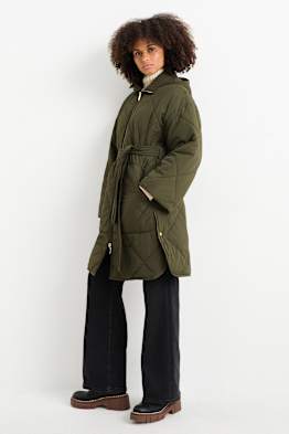 Wende-Parka mit Kapuze