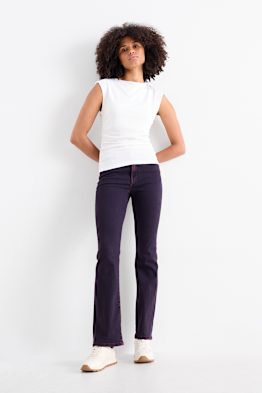 Bootcut jeans - talie medie