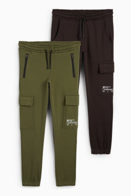 Paquet de 2 - pantalons de xandall cargo