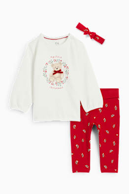 Looks de Navidad para bebes en varios colores C A