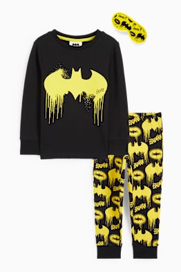 Batman - Set - Pyjama mit Schlafmaske -  3 teilig