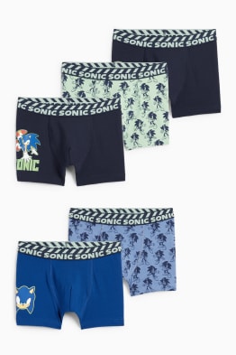 Multipack 5er - Sonic - Boxershorts