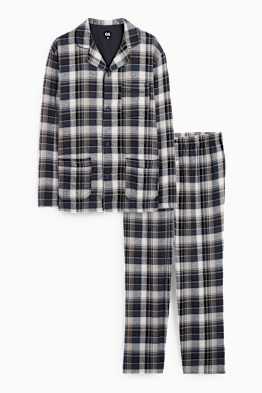 C and a pyjama top
