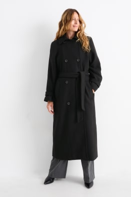 Manteaux avec ceinture dans plusieurs couleurs et tailles E Shop C A