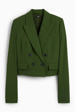 Cropped blazer - regular fit