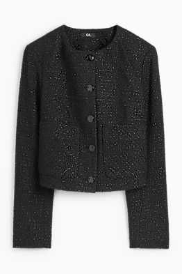 Cropped blazer- regular fit