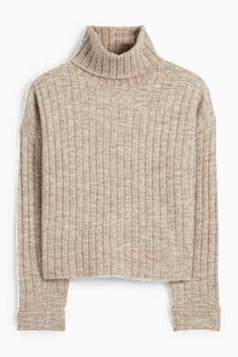 Pull col roulé homme c&a 2025